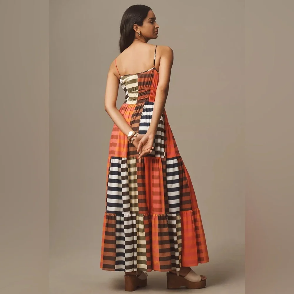 Hutch Silvana Multicolor Tiered Maxi Dress - Picture 6 of 8